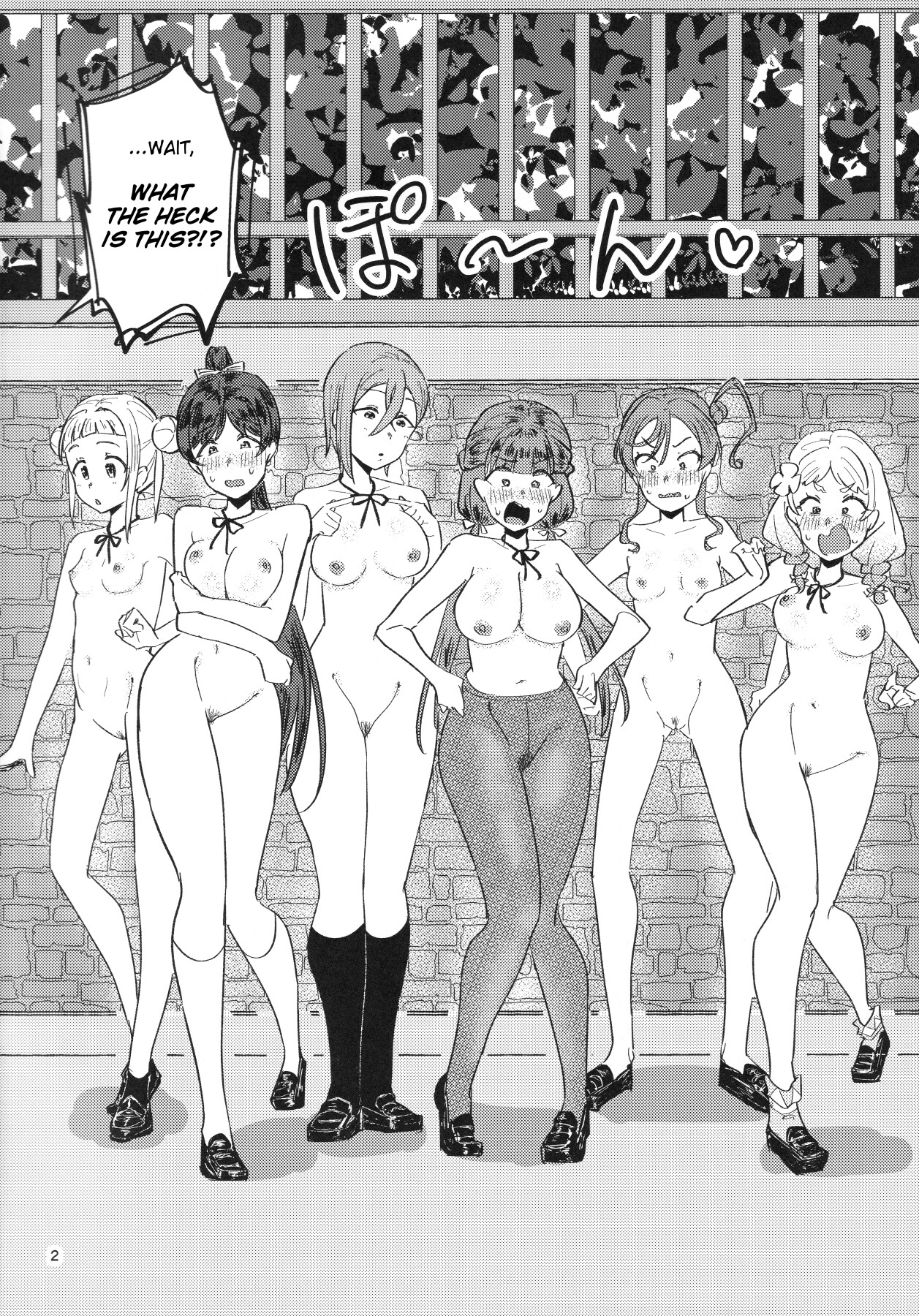 Hentai Manga Comic-Going to School Naked is the Standard-Read-3